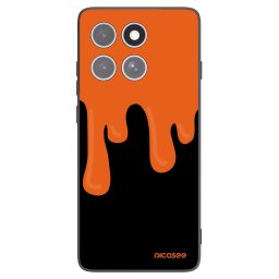 Fekete szilikon tok az alábbi mobiltelefonokra Motorola Edge 60 Pro - Orange spooky