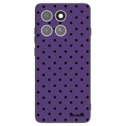 Fekete szilikon tok az alábbi mobiltelefonokra Motorola Edge 60 Pro - Flickers 2