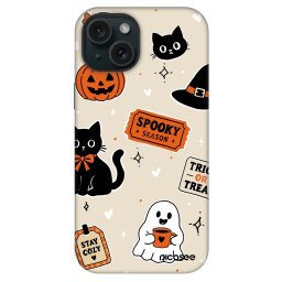 Fashion Case MagSafe Apple iPhone 15 - Halloween stickers
