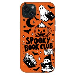 Fashion Case MagSafe Apple iPhone 15 Plus - Spooky book club