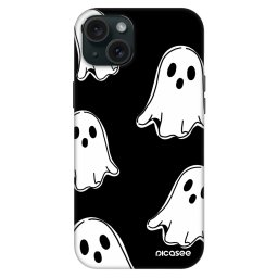 Fashion Case MagSafe Apple iPhone 15 Plus - Black ghosts
