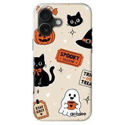 Fashion Case MagSafe Apple iPhone 16 - Halloween stickers