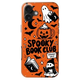 Fashion Case MagSafe Apple iPhone 16 Plus - Spooky book club