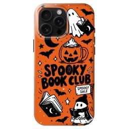 Fashion Case MagSafe Apple iPhone 16 Pro Max - Spooky book club