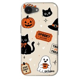 Fashion Case MagSafe Apple iPhone 16e - Halloween stickers