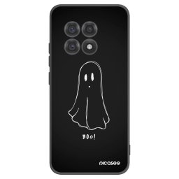 Fekete szilikon tok az alábbi mobiltelefonokra OnePlus 13R 5G - Ghost 2