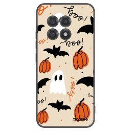 Fekete szilikon tok az alábbi mobiltelefonokra OnePlus 13R 5G - Halloween 26