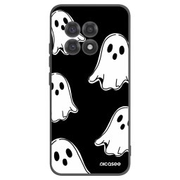 Fekete szilikon tok az alábbi mobiltelefonokra OnePlus 13R 5G - Black ghosts