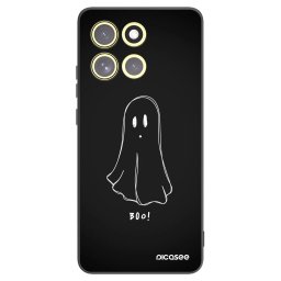 Fekete szilikon tok az alábbi mobiltelefonokra Motorola Moto G86 5G - Ghost 2