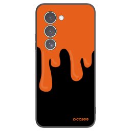 Fekete szilikon tok az alábbi mobiltelefonokra Xiaomi Redmi 15 5G - Orange spooky