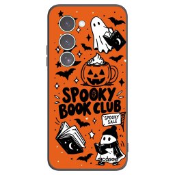 Fekete szilikon tok az alábbi mobiltelefonokra Xiaomi Redmi 15 5G - Spooky book club