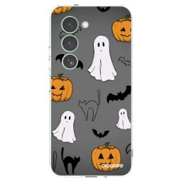 Átlátszó szilikon tok az alábbi mobiltelefonokra Xiaomi Redmi 15 5G - Spooky crew
