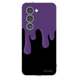 Átlátszó szilikon tok az alábbi mobiltelefonokra Xiaomi Redmi 15 5G - Purple spooky