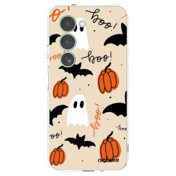 Átlátszó szilikon tok az alábbi mobiltelefonokra Xiaomi Redmi 15 5G - Halloween 26