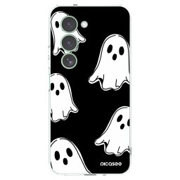 Átlátszó szilikon tok az alábbi mobiltelefonokra Xiaomi Redmi 15 5G - Black ghosts