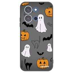 Fekete szilikon tok az alábbi mobiltelefonokra Xiaomi Redmi 15C 4G - Spooky crew