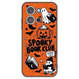 Fekete szilikon tok az alábbi mobiltelefonokra Xiaomi Redmi 15C 4G - Spooky book club