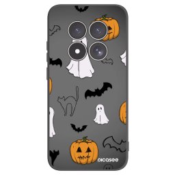 Fekete szilikon tok az alábbi mobiltelefonokra Xiaomi Redmi Note 15 Pro 4G - Spooky crew