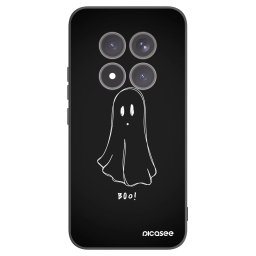 Fekete szilikon tok az alábbi mobiltelefonokra Xiaomi Redmi Note 15 Pro+ - Ghost 2