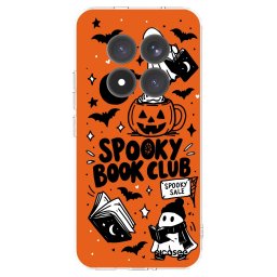 Átlátszó szilikon tok az alábbi mobiltelefonokra Xiaomi Redmi Note 15 Pro+ - Spooky book club