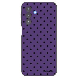 Fekete szilikon tok az alábbi mobiltelefonokra Samsung Galaxy A17 5G - Flickers 2