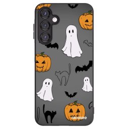 Fekete szilikon tok az alábbi mobiltelefonokra Samsung Galaxy A16 4G - Spooky crew