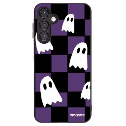 Fekete szilikon tok az alábbi mobiltelefonokra Samsung Galaxy A16 4G - Ghosts