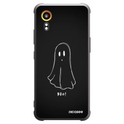 Fekete szilikon tok az alábbi mobiltelefonokra Samsung Galaxy XCover 7 - Ghost 2