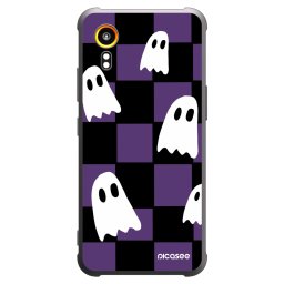 Fekete szilikon tok az alábbi mobiltelefonokra Samsung Galaxy XCover 7 - Ghosts
