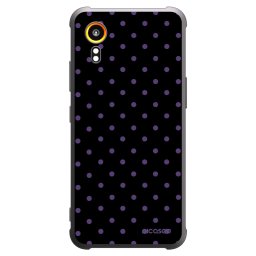 Fekete szilikon tok az alábbi mobiltelefonokra Samsung Galaxy XCover 7 - Flickers