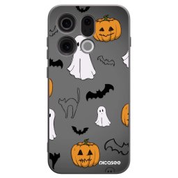 Fekete szilikon tok az alábbi mobiltelefonokra OPPO Find X9 - Spooky crew