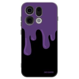 Fekete szilikon tok az alábbi mobiltelefonokra OPPO Find X9 - Purple spooky