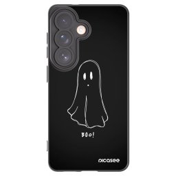 Fekete szilikon tok az alábbi mobiltelefonokra Samsung Galaxy S26 - Ghost 2