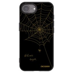 Fekete szilikon tok az alábbi mobiltelefonokra Apple iPhone 17e - Delicate danger