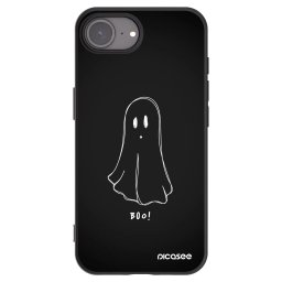 Fekete szilikon tok az alábbi mobiltelefonokra Apple iPhone 17e - Ghost 2