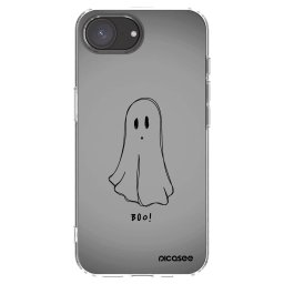 Átlátszó szilikon tok az alábbi mobiltelefonokra Apple iPhone 17e - Ghost