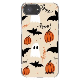 Átlátszó szilikon tok az alábbi mobiltelefonokra Apple iPhone 17e - Halloween 26