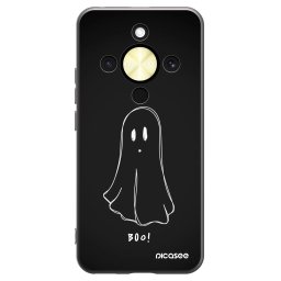 Fekete szilikon tok az alábbi mobiltelefonokra Honor Magic8 Lite 5G - Ghost 2