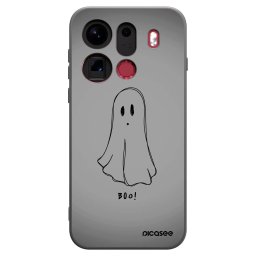 Fekete szilikon tok az alábbi mobiltelefonokra OPPO Find X9 Pro - Ghost