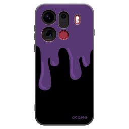 Fekete szilikon tok az alábbi mobiltelefonokra OPPO Find X9 Pro - Purple spooky