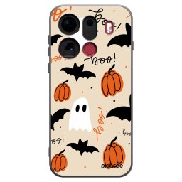 Fekete szilikon tok az alábbi mobiltelefonokra OPPO Find X9 Pro - Halloween 26
