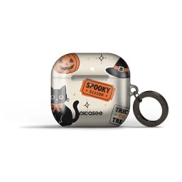 Obal pro Apple AirPods 4 - Halloween stickers