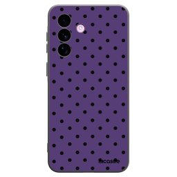 Fekete szilikon tok az alábbi mobiltelefonokra Samsung Galaxy A57 5G - Flickers 2