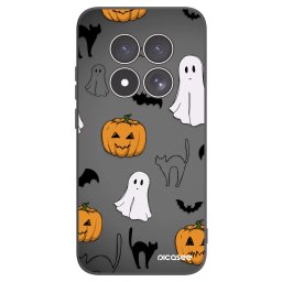 Fekete szilikon tok az alábbi mobiltelefonokra Xiaomi Redmi Note 15 Pro 5G - Spooky crew