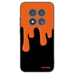 Fekete szilikon tok az alábbi mobiltelefonokra Xiaomi Redmi Note 15 Pro 5G - Orange spooky