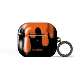 Obal pro Apple AirPods 3 - Orange spooky
