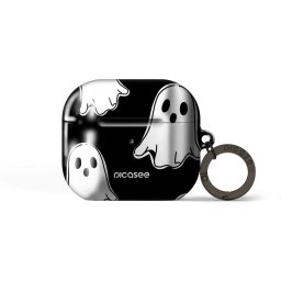 Obal pro Apple AirPods 3 - Black ghosts