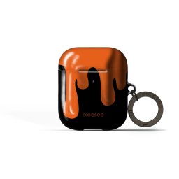 Obal pro Apple AirPods 1 - Orange spooky