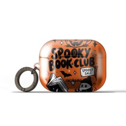 Obal pro Apple AirPods Pro 3 - Spooky book club