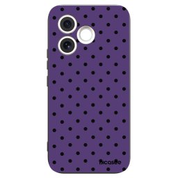 Fekete szilikon tok az alábbi mobiltelefonokra Honor 600 Lite - Flickers 2